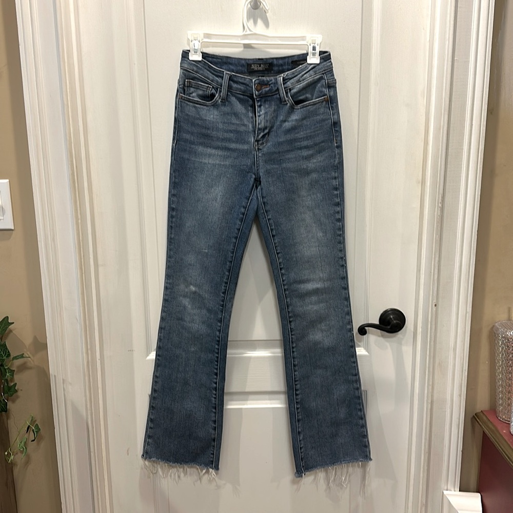 Judy Blue Los Angeles bootcut fraud hem jeans